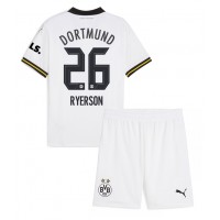 Borussia Dortmund Julian Ryerson #26 Tretí Detský futbalový dres 2024-25 Krátky Rukáv (+ trenírky)